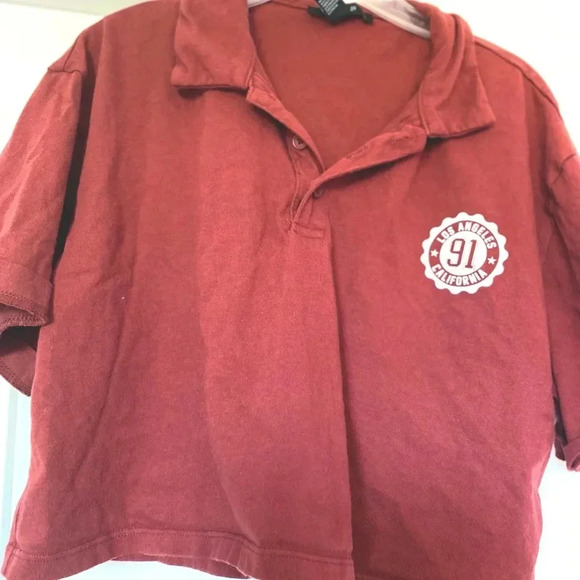 Forever 21 - Los Angeles California 91 Women's Short Sleeve Crop Tops/Tee Size M - Picture 6 of 6